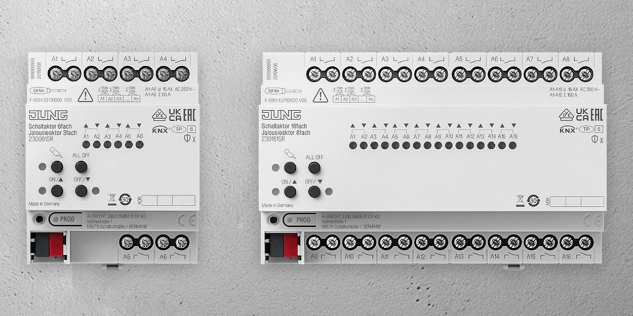 KNX Schalt- und Jalousieaktoren bei Neidenberger Elektrotechnik GmbH in Feuchtwangen