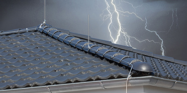 Äußerer Blitzschutz bei Neidenberger Elektrotechnik GmbH in Feuchtwangen