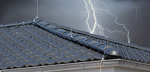 Äußerer Blitzschutz bei Neidenberger Elektrotechnik GmbH in Feuchtwangen